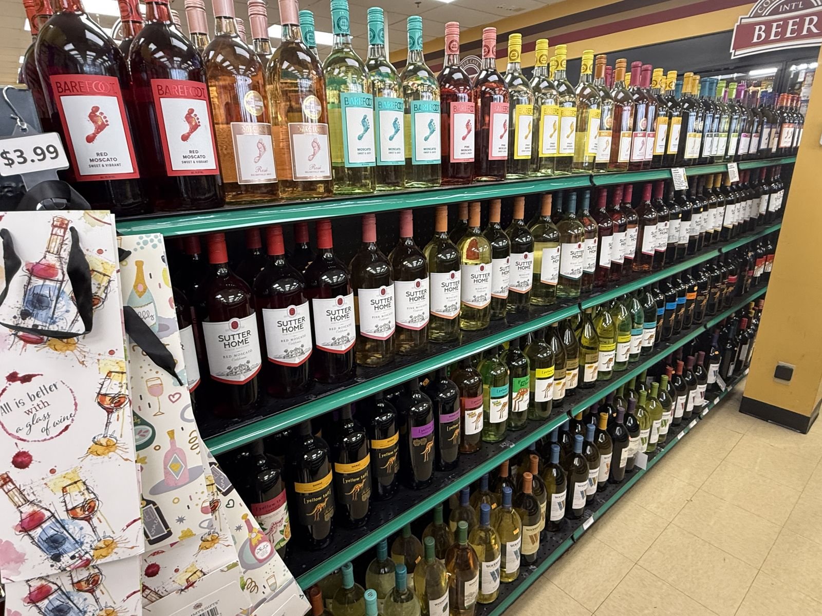Reds, whites and sparkling